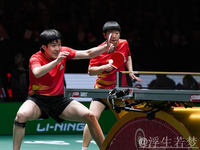 王楚钦与孙颖莎在混双首秀中胜出